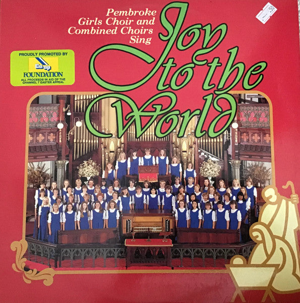 Pembroke Girls Choir, Pembroke School Choir, Pembroke Choral Society – Joy To The World LP vinyl record, image 1 of 4