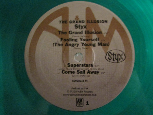 Styx – The Grand Illusion LP vinyl record, image 5 of 7