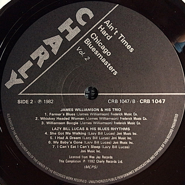 Various – Ain't Times Hard LP vinyl record, image 4 of 6