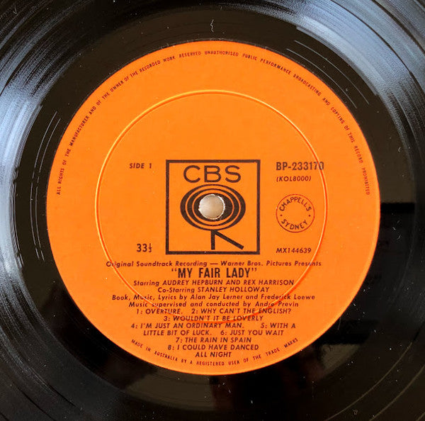 Various – My Fair Lady LP vinyl record, image 3 of 4