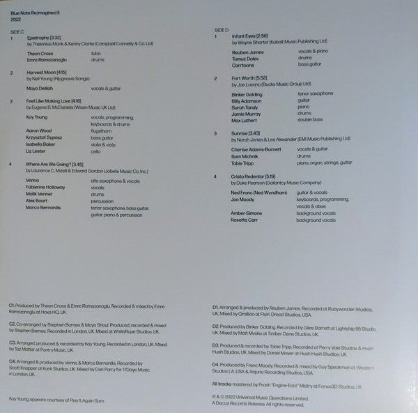 Various – Blue Note Re:imagined II (2xLP) LP vinyl record, image 3 of 10