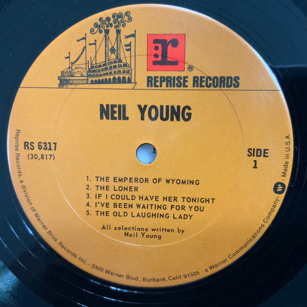 Neil Young – Neil Young LP vinyl record, image 3 of 4