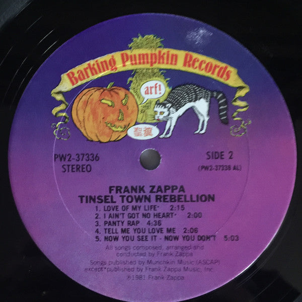 Frank Zappa – Tinsel Town Rebellion (2xLP) LP vinyl record, image 6 of 10
