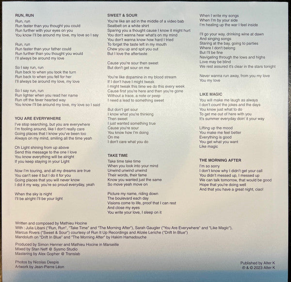 Kid Francescoli – Sunset Blue LP vinyl record, image 10 of 10