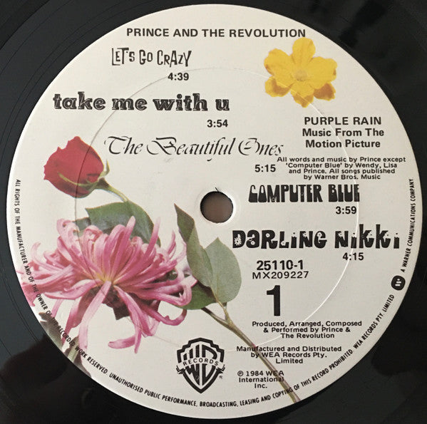 Prince And The Revolution – Purple Rain LP vinyl record, image 3 of 6