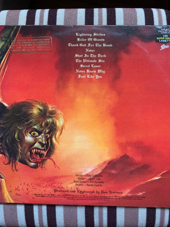 Ozzy Osbourne – The Ultimate Sin LP vinyl record, image 2 of 4
