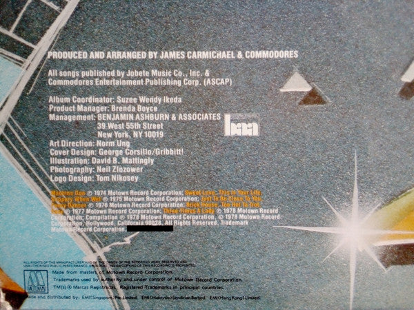 Commodores – Greatest Hits LP vinyl record, image 3 of 5