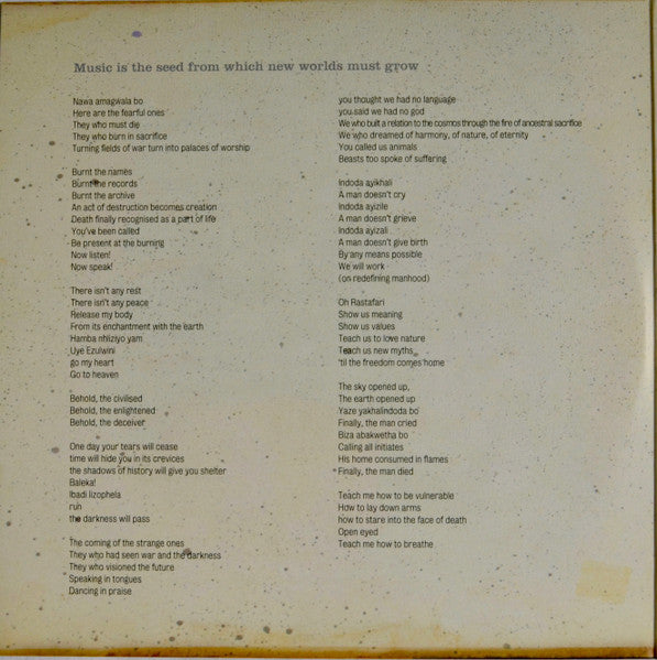Shabaka And The Ancestors – We Are Sent Here By History (2xLP) LP vinyl record, image 2 of 10