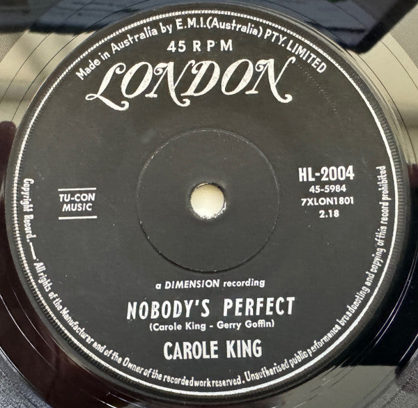 Carole King – It Might As Well Rain Until September 7" vinyl record, image 2 of 4