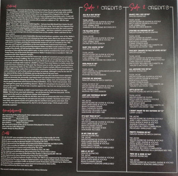 The Jacks – Make 'Em Cry LP vinyl record, image 6 of 6