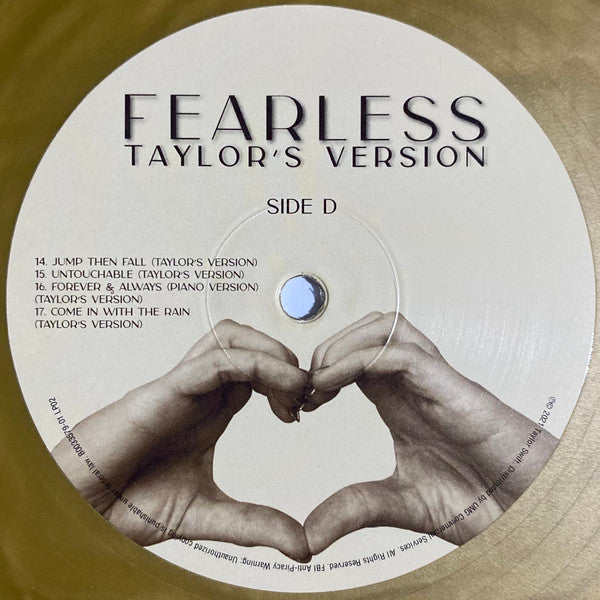 Taylor Swift – Fearless (Taylor's Version) (3xLP) LP vinyl record, image 10 of 10