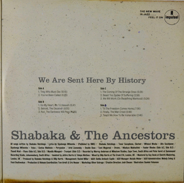 Shabaka And The Ancestors – We Are Sent Here By History (2xLP) LP vinyl record, image 3 of 10