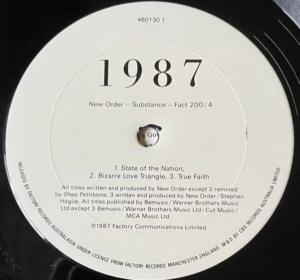 New Order – Substance (2xLP) LP vinyl record, image 10 of 10