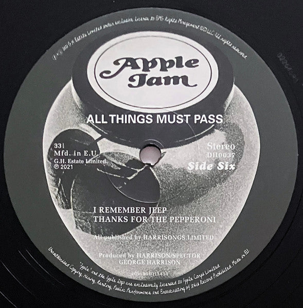 George Harrison – All Things Must Pass (3xLP) LP vinyl record, image 10 of 10