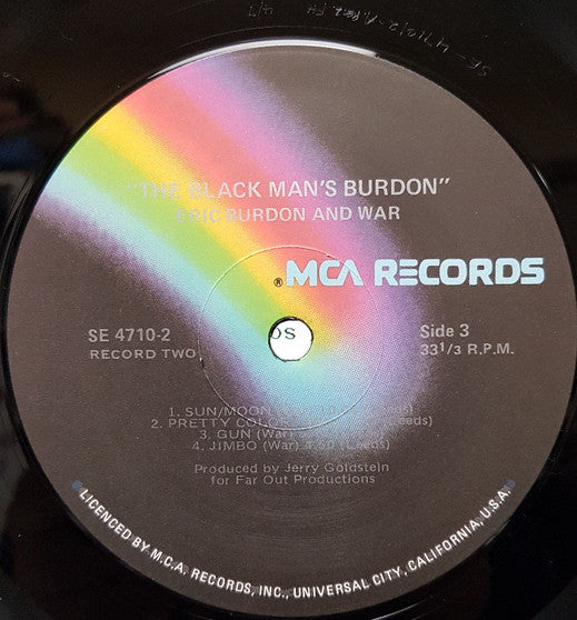 Eric Burdon & War – The Black-Man's Burdon (2xLP) LP vinyl record, image 6 of 7