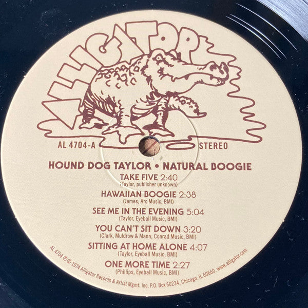 Hound Dog Taylor & The House Rockers – Natural Boogie LP vinyl record, image 3 of 4