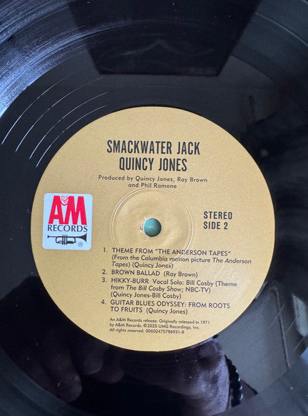 Quincy Jones – Smackwater Jack LP vinyl record, image 5 of 5