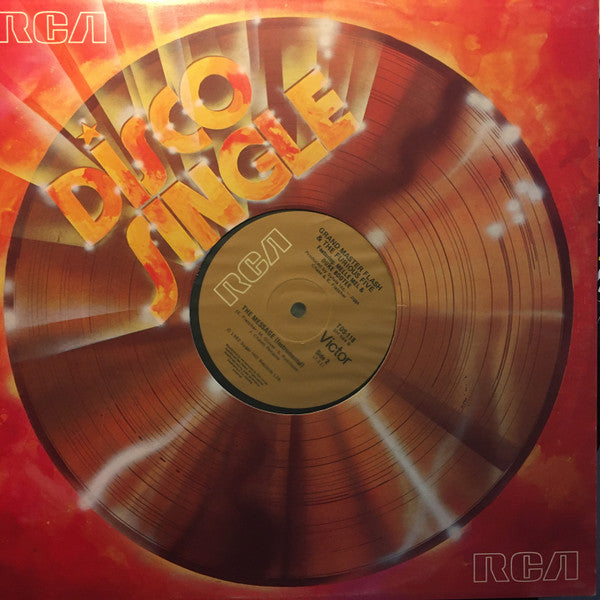 Grandmaster Flash & The Furious Five, Melle Mel, Duke Bootee – The Message 12" vinyl record, image 3 of 4
