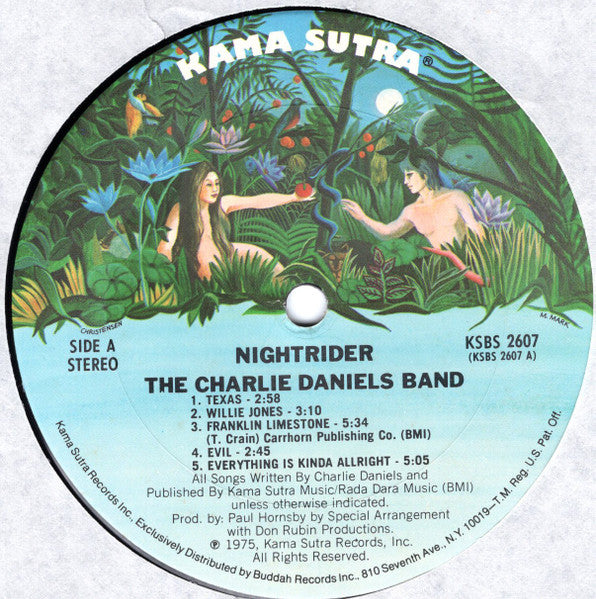 The Charlie Daniels Band – Nightrider LP vinyl record, image 2 of 7