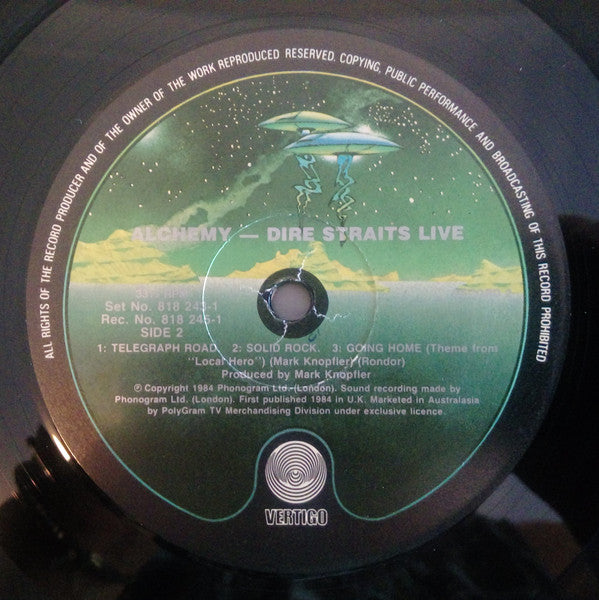 Dire Straits – Alchemy - Dire Straits Live (2xLP) LP vinyl record, image 7 of 7