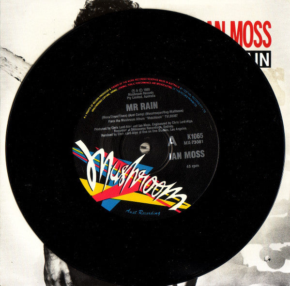 Ian Moss – Mr Rain 7" vinyl record, image 3 of 4