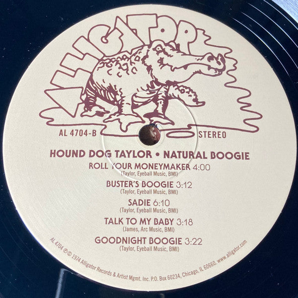 Hound Dog Taylor & The House Rockers – Natural Boogie LP vinyl record, image 4 of 4