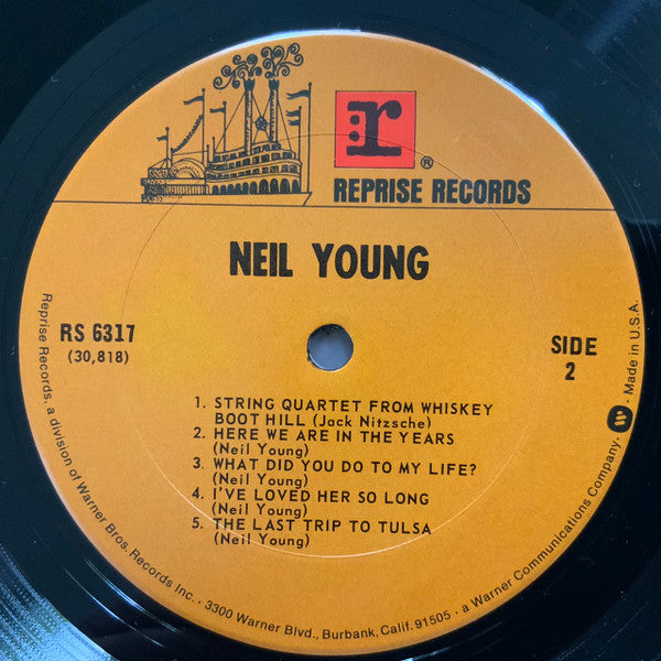 Neil Young – Neil Young LP vinyl record, image 4 of 4