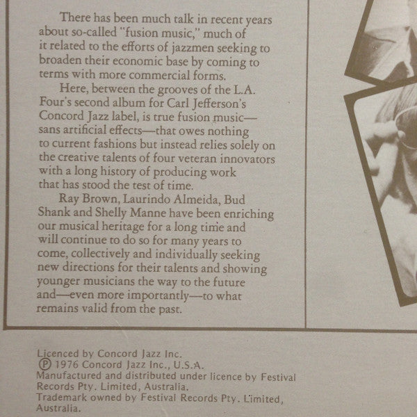 LA4 – The L.A.4 LP vinyl record, image 5 of 7