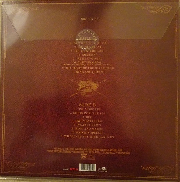 Mark Mancina – The Sea Beast LP vinyl record, image 2 of 2