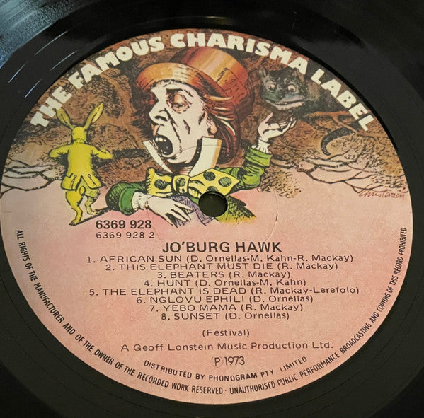 Hawk – Jo'burg Hawk LP vinyl record, image 5 of 6