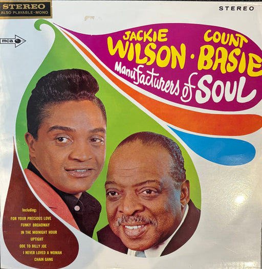 Jackie Wilson, Count Basie – Manufacturers Of Soul