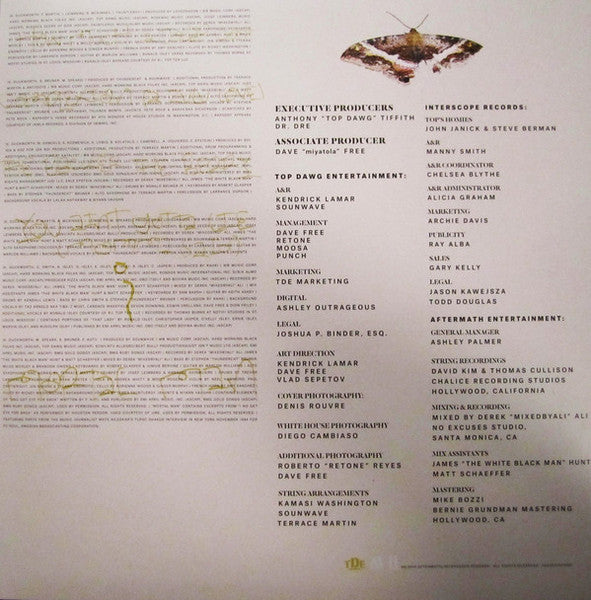 Kendrick Lamar – To Pimp A Butterfly (2xLP) LP vinyl record, image 3 of 8
