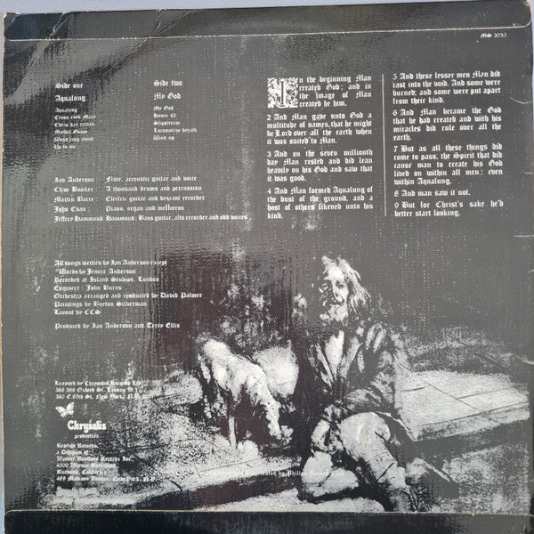 Jethro Tull – Aqualung LP vinyl record, image 2 of 4