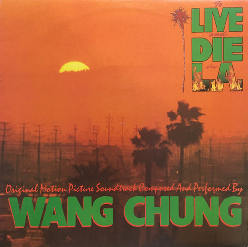 Wang Chung – To Live And Die In L.A., Original Motion Picture Soundtrack LP vinyl record, image 1 of 4