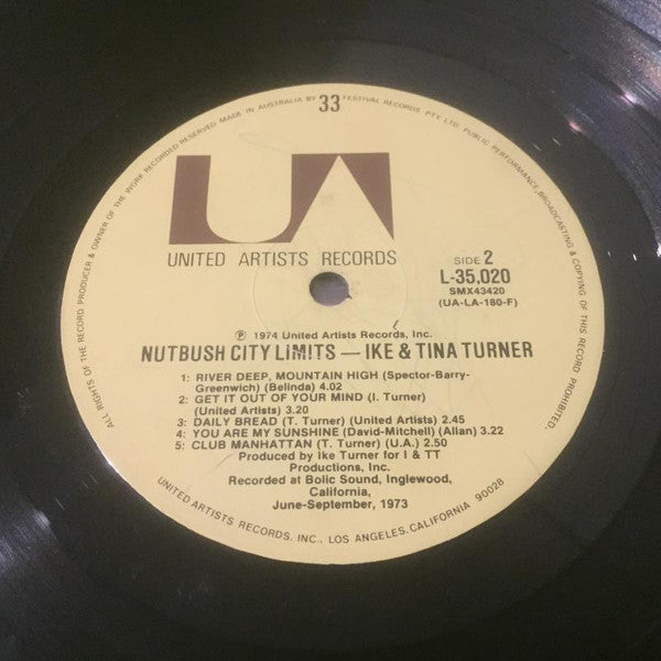 Ike & Tina Turner – Nutbush City Limits LP vinyl record, image 6 of 6