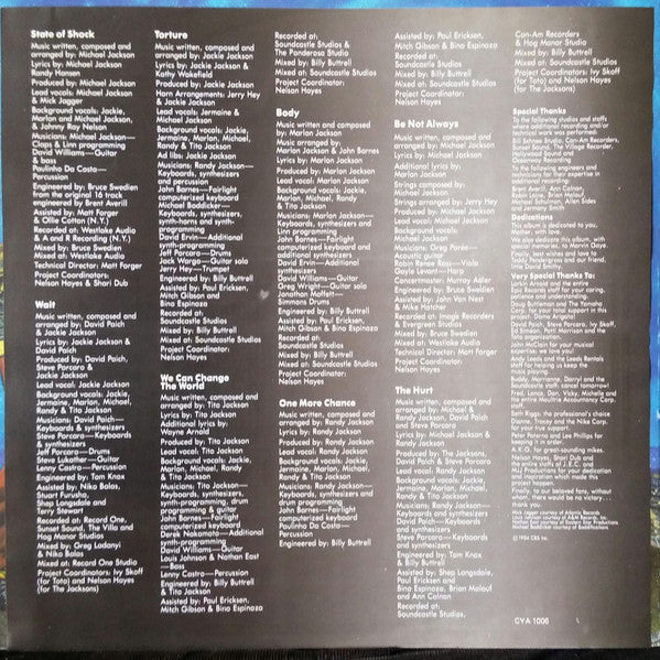 The Jacksons – Victory LP vinyl record, image 6 of 10