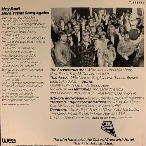 The Accelerators – Number 1 7" vinyl record, image 2 of 4