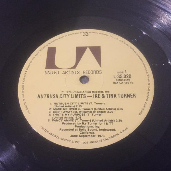 Ike & Tina Turner – Nutbush City Limits LP vinyl record, image 5 of 6