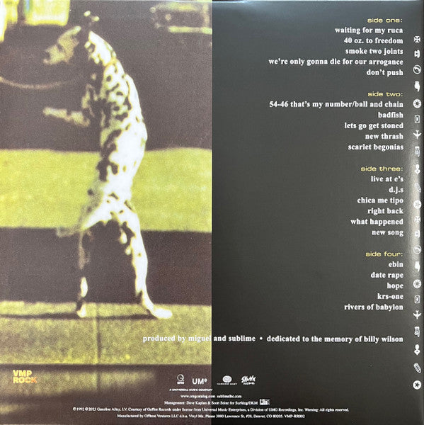 Sublime – 40oz. To Freedom (2xLP) LP vinyl record, image 4 of 10