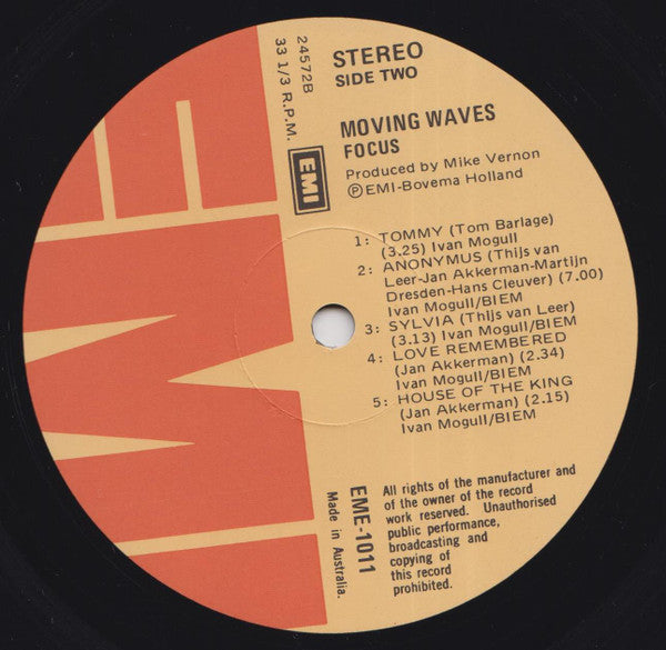 Focus – Moving Waves (2xLP) LP vinyl record, image 4 of 7