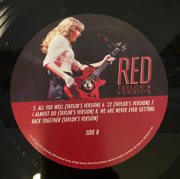Taylor Swift – Red (Taylor's Version) (4xLP) LP vinyl record, image 6 of 10
