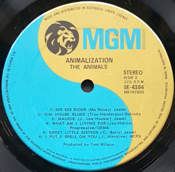 The Animals – Animalization LP vinyl record, image 4 of 5