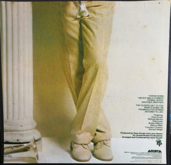 Tom Browne – Browne Sugar LP vinyl record, image 2 of 4