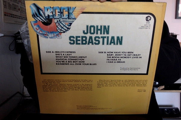 John Sebastian – Rock Legends LP vinyl record, image 2 of 2