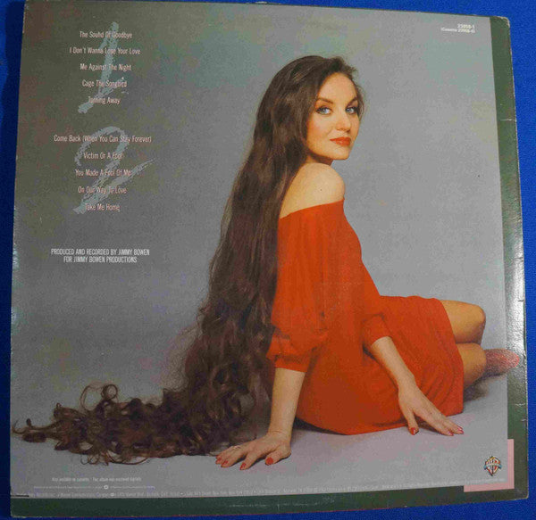 Crystal Gayle – Cage The Songbird LP vinyl record, image 2 of 6