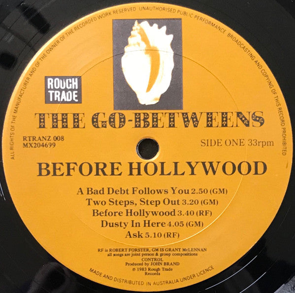 The Go-Betweens – Before Hollywood LP vinyl record, image 3 of 4