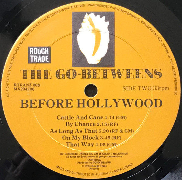 The Go-Betweens – Before Hollywood LP vinyl record, image 4 of 4