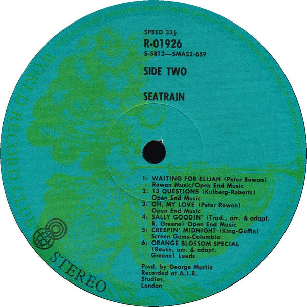 Seatrain – Seatrain LP vinyl record, image 4 of 5