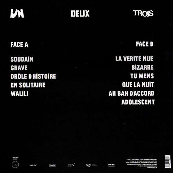 Juniore – Un Deux Trois LP vinyl record, image 2 of 6