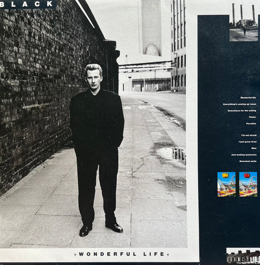 Black – Wonderful Life LP vinyl record, image 1 of 7
